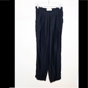 SVILU Black Tuxedo Pants Pleated Size 4